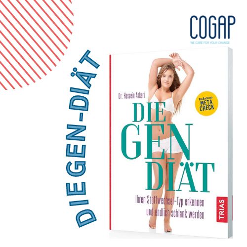 Neue Veröffentlichung im Trias-Verlag: Das Buch „Die Gen-Diät - Ihren Stoffwechsel-Typ erkennen und endlich schlank werden“.