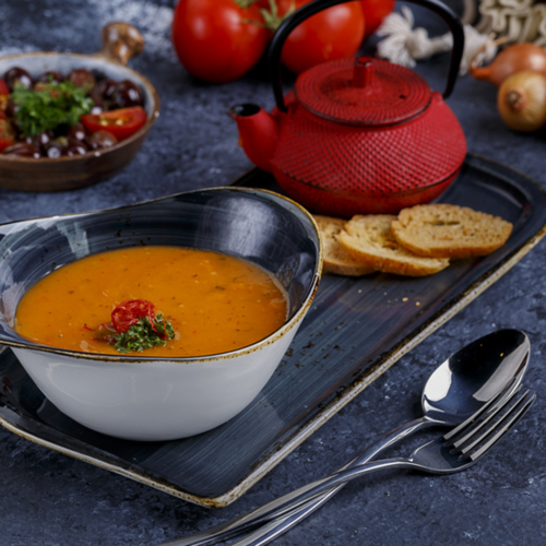 Türkische rote Linsensuppe mit Zitrone - CoGAP