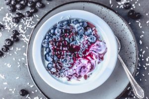 Blueberry Cheesecake Overnight Oats